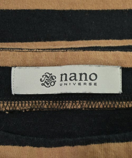 nano UNIVERSE（ナノユニバース）Tシャツ・カットソー 黒 サイズ:38(M位) レディース/2200615955131