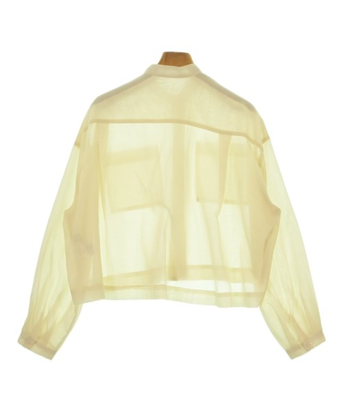 nano UNIVERSE（ナノユニバース）カジュアルシャツ 黄 サイズ:S レディース/2200617643098