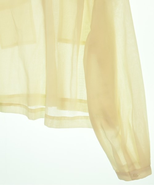 nano UNIVERSE（ナノユニバース）カジュアルシャツ 黄 サイズ:S レディース/2200617643098