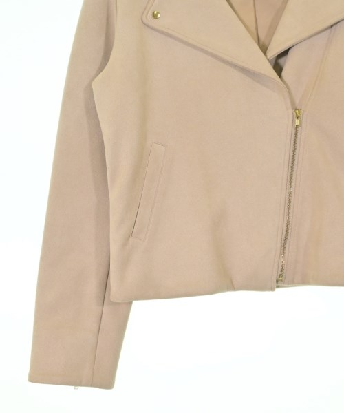 nano UNIVERSE（ナノユニバース）ライダース ベージュ サイズ:38(M位) レディース/2200616354025