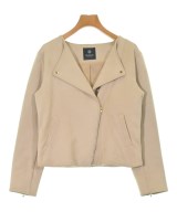 nano UNIVERSE（ナノユニバース）ライダース ベージュ サイズ:38(M位) レディース/2200616354025