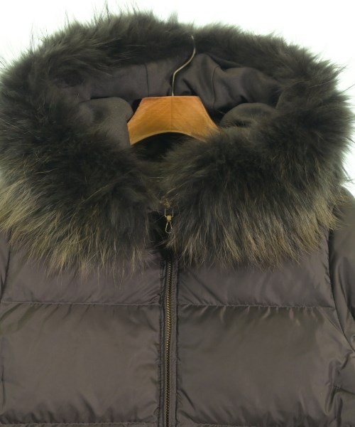 nano UNIVERSE（ナノユニバース）ダウンジャケット/ダウンベスト 茶 サイズ:36(S位) レディース/2200620198110