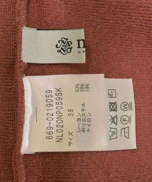 nano UNIVERSE（ナノユニバース）ワンピース 茶 サイズ:38/38/38(M位) レディース/2200631733034