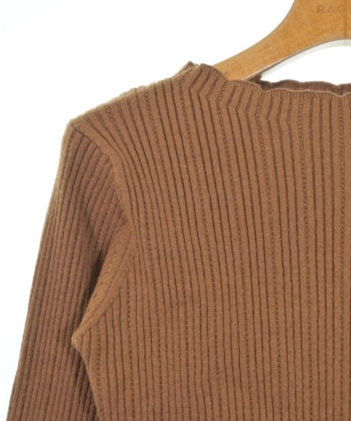 nano UNIVERSE（ナノユニバース）ニット・セーター 茶 サイズ:F レディース/2200618024100