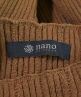 nano UNIVERSE（ナノユニバース）ニット・セーター 茶 サイズ:F レディース/2200618024100