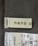 nano UNIVERSE（ナノユニバース）ワンピース 茶 サイズ:F レディース/2200632539055