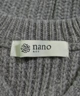 nano UNIVERSE（ナノユニバース）ワンピース グレー サイズ:36(S位) レディース/2200632904020