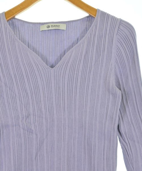 nano UNIVERSE（ナノユニバース）ニット・セーター 青 サイズ:38(M位) レディース/2200632904051