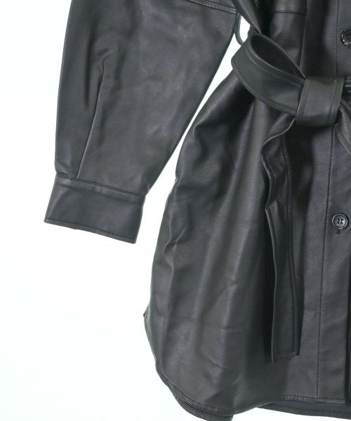 nano UNIVERSE（ナノユニバース）カジュアルシャツ 黒 サイズ:38(M位) レディース/2200617884019