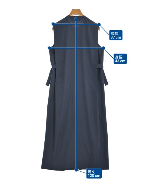 nano UNIVERSE（ナノユニバース）シャツワンピース 紺 サイズ:F レディース/2200616766200