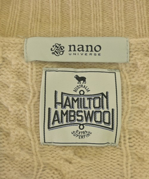 nano UNIVERSE（ナノユニバース）カーディガン ベージュ サイズ:36(S位) レディース/2200629414143