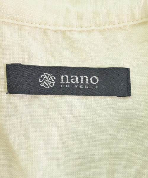 nano UNIVERSE（ナノユニバース）カジュアルシャツ 白 サイズ:F レディース/2200607297058