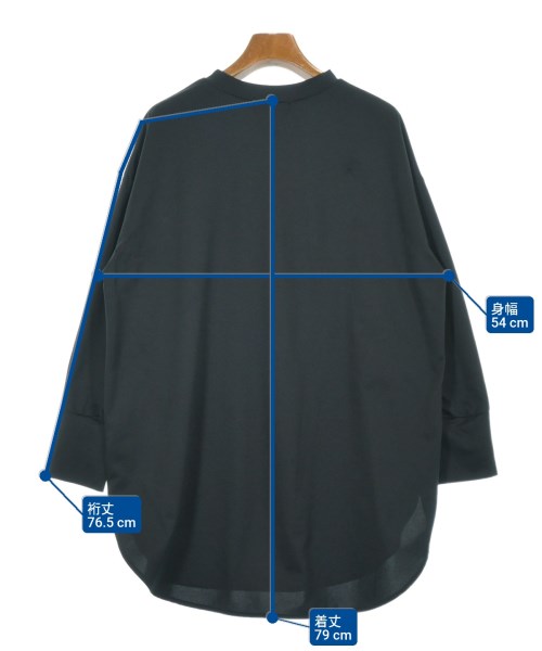 nano UNIVERSE（ナノユニバース）Tシャツ・カットソー 黒 サイズ:38(M位) レディース/2200606491082