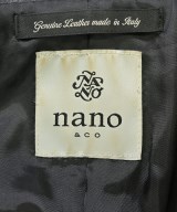 nano UNIVERSE（ナノユニバース）ライダース 黒 サイズ:36(S位) レディース/2200607572193