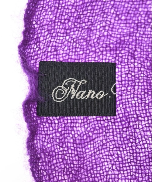 nano UNIVERSE（ナノユニバース）マフラー 紫 サイズ:- レディース/2200610533044