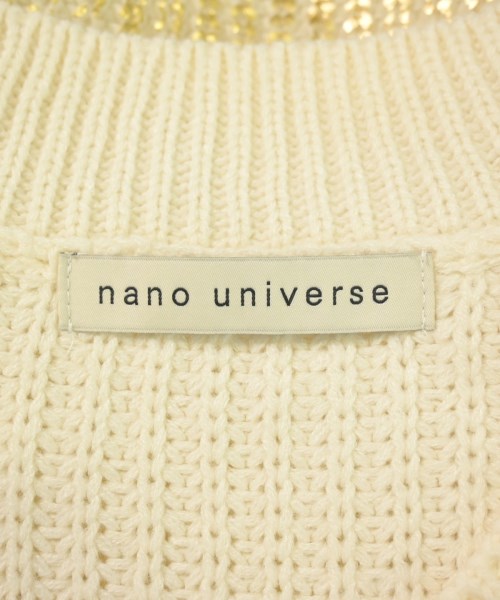 nano UNIVERSE（ナノユニバース）ベスト 黄 サイズ:F レディース/2200609051061