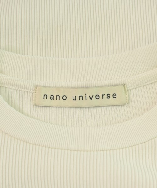 nano UNIVERSE（ナノユニバース）Tシャツ・カットソー 白 サイズ:F レディース/2200612289055