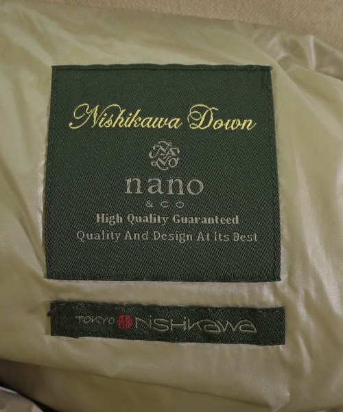 nano UNIVERSE（ナノユニバース）ダウンコート ベージュ サイズ:36(S位) レディース/2200607231014