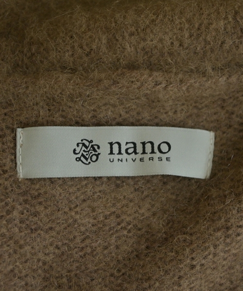 nano UNIVERSE（ナノユニバース）カーディガン 茶 サイズ:F レディース/2200609057025