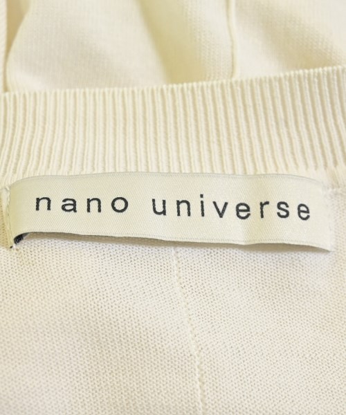 nano UNIVERSE（ナノユニバース）カーディガン 白 サイズ:F レディース/2200611275110