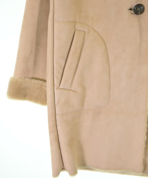 nano UNIVERSE（ナノユニバース）ムートンコート ベージュ サイズ:38(M位) レディース/2200616098028