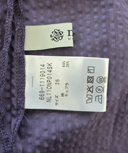nano UNIVERSE（ナノユニバース）ワンピース 紫 サイズ:36(S位) レディース/2200613438025