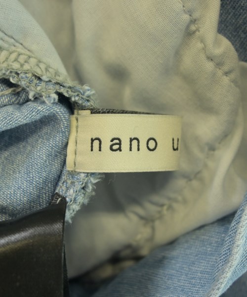 nano UNIVERSE（ナノユニバース）デニムパンツ 青 サイズ:F レディース/2200613959018