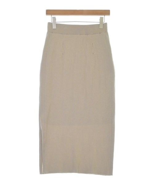 nano UNIVERSE（ナノユニバース）ロング・マキシ丈スカート ベージュ サイズ:38(M位) レディース/2200618716067