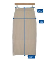 nano UNIVERSE（ナノユニバース）ロング・マキシ丈スカート ベージュ サイズ:38(M位) レディース/2200618716067