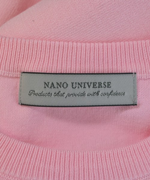 nano UNIVERSE（ナノユニバース）ニット・セーター ピンク サイズ:F レディース/2200613374026