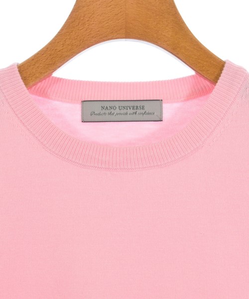nano UNIVERSE（ナノユニバース）ニット・セーター ピンク サイズ:F レディース/2200613374026