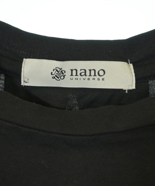 nano UNIVERSE（ナノユニバース）Tシャツ・カットソー 黒 サイズ:F レディース/2200616855065