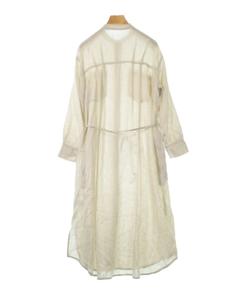 nano UNIVERSE（ナノユニバース）シャツワンピース ベージュ サイズ:36(S位) レディース/2200611803061