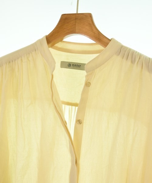 nano UNIVERSE（ナノユニバース）シャツワンピース 白 サイズ:-(M位) レディース/2200614634075