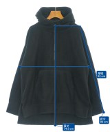 nano UNIVERSE（ナノユニバース）パーカー 黒 サイズ:F レディース/2200615492025