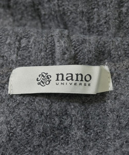nano UNIVERSE（ナノユニバース）ベスト グレー サイズ:F レディース/2200603602016