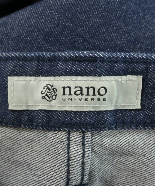 nano UNIVERSE（ナノユニバース）デニムパンツ 紺 サイズ:38(M位) レディース/2200606229111