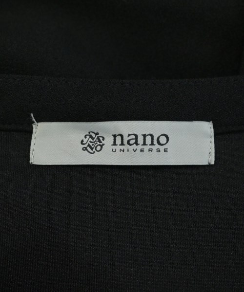 nano UNIVERSE（ナノユニバース）ブラウス 黒 サイズ:F レディース/2200605690073