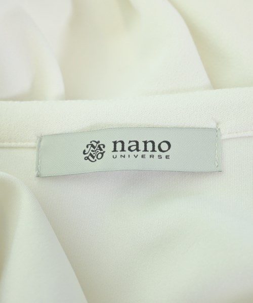 nano UNIVERSE（ナノユニバース）ブラウス 白 サイズ:F レディース/2200605690233