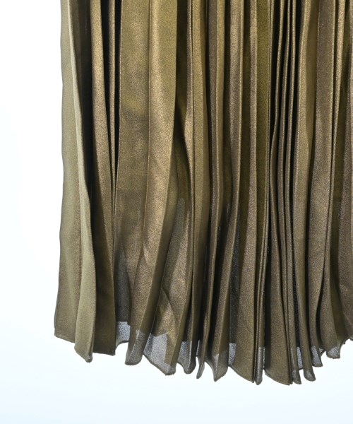 nano UNIVERSE（ナノユニバース）ロング・マキシ丈スカート ゴールド サイズ:38(M位) レディース/2200670007073