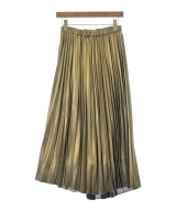 nano UNIVERSE（ナノユニバース）ロング・マキシ丈スカート ゴールド サイズ:38(M位) レディース/2200670007073