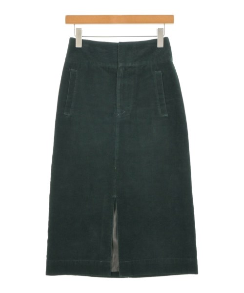 nano UNIVERSE(ナノユニバース)ロング・マキシ丈スカート 緑 サイズ:36(S位)/2200670543014