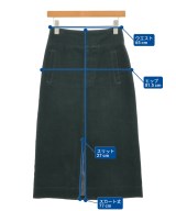 nano UNIVERSE（ナノユニバース）ロング・マキシ丈スカート 緑 サイズ:36(S位) レディース/2200670543014