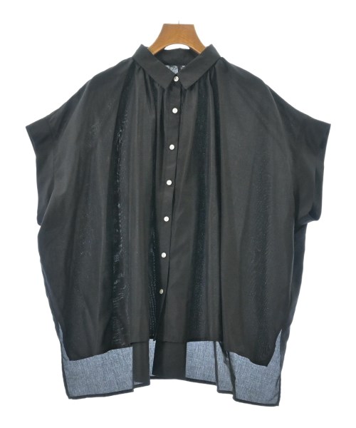 nano UNIVERSE(ナノユニバース)カジュアルシャツ 黒 サイズ:F/2200667518193