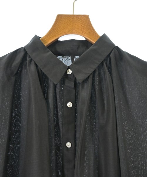 nano UNIVERSE（ナノユニバース）カジュアルシャツ 黒 サイズ:F レディース/2200667518193