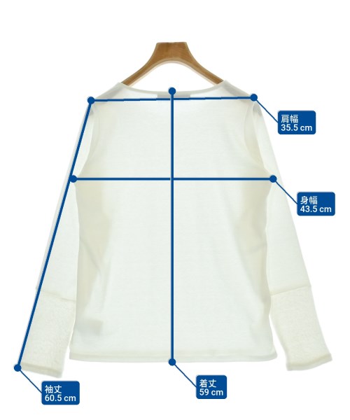 nano UNIVERSE（ナノユニバース）Tシャツ・カットソー 白 サイズ:F レディース/2200670351060