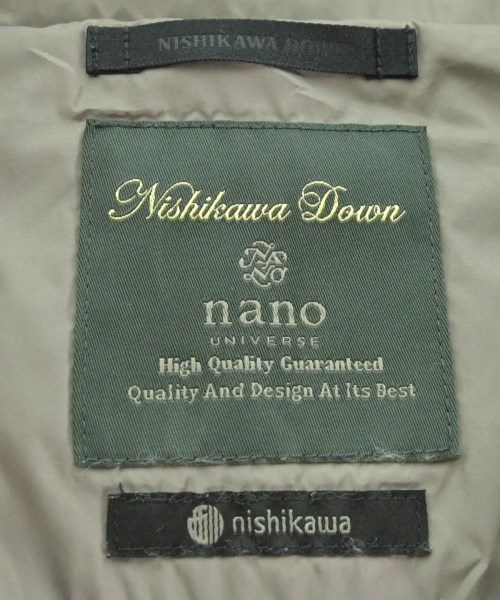 nano UNIVERSE（ナノユニバース）ダウンコート 茶 サイズ:36(S位) レディース/2200669088014