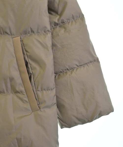 nano UNIVERSE（ナノユニバース）ダウンコート 茶 サイズ:36(S位) レディース/2200669088014