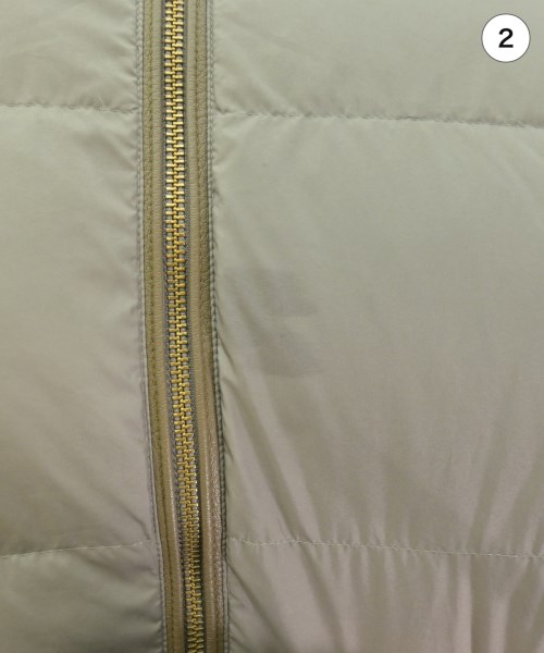 nano UNIVERSE（ナノユニバース）ダウンコート 茶 サイズ:36(S位) レディース/2200669088014