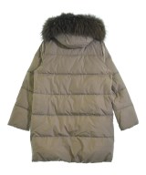 nano UNIVERSE（ナノユニバース）ダウンコート 茶 サイズ:36(S位) レディース/2200669088014